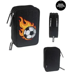 Tinka Magic, Etui, Tinka - Pencil Case Triple - Flaming Football