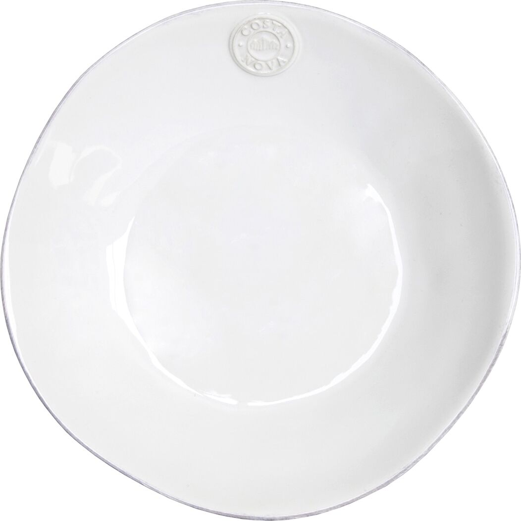 Costa Nova Plato hondo Nova . Blanco