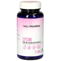 L-LYSIN 500 mg vegan GPH Kapseln 59 g