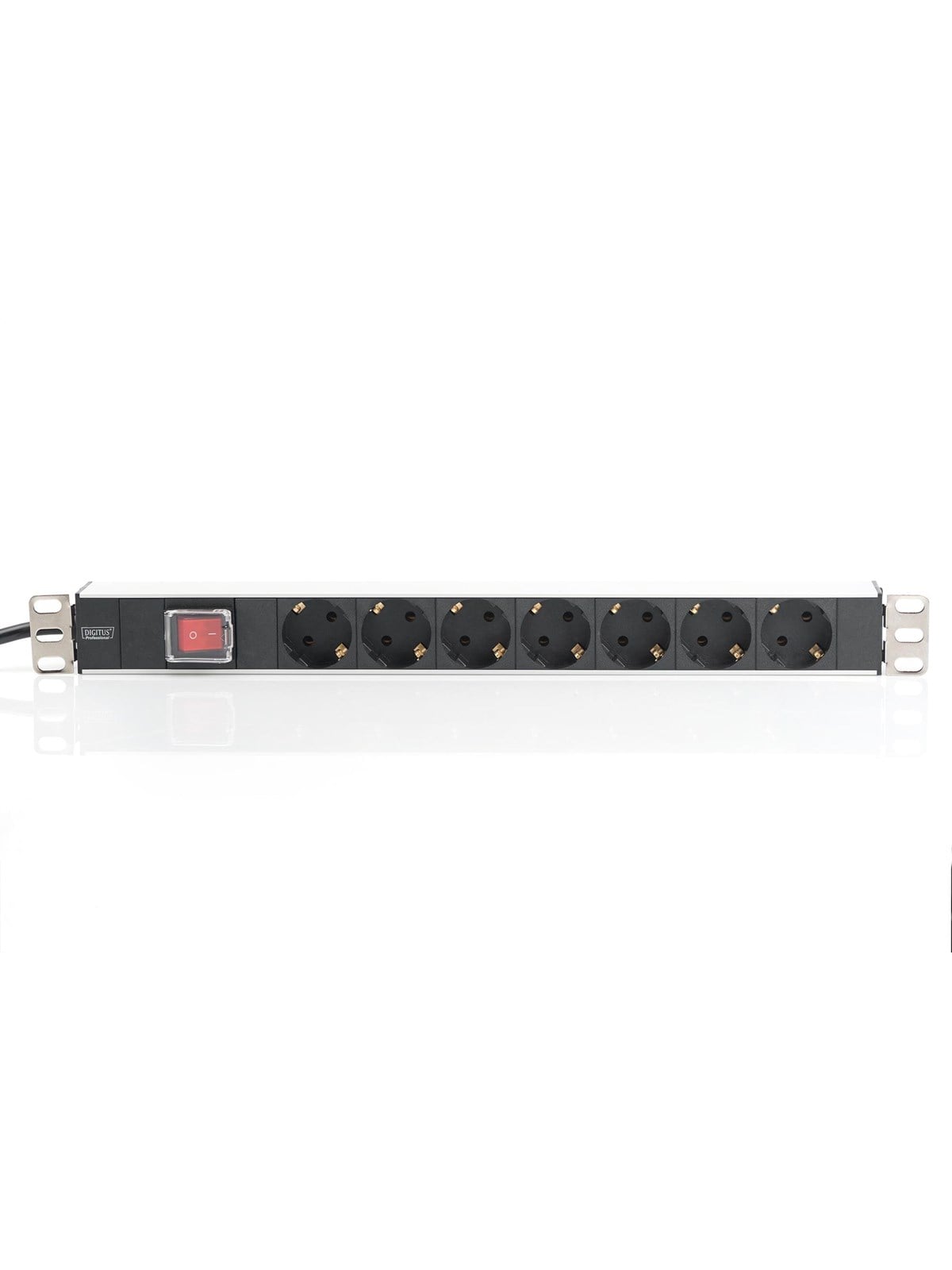 DIGITUS 7-Port - 1U - Aluminum PDU