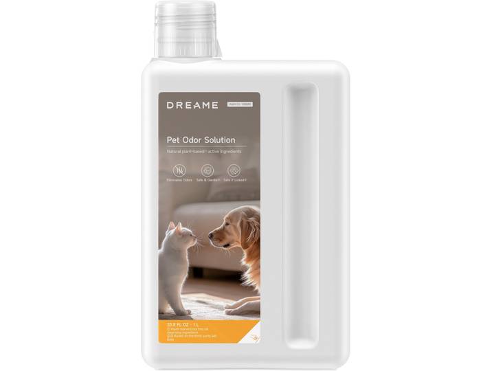 DREAME Geruchsentferner Anti Geruchslösung (bei Haustierhaltung) 1Ltr. - AWH15 , weiß (grau), B:15,8cm H:25,8cm L:8,7cm, Geruchsverbesserer, Geruchsentferner