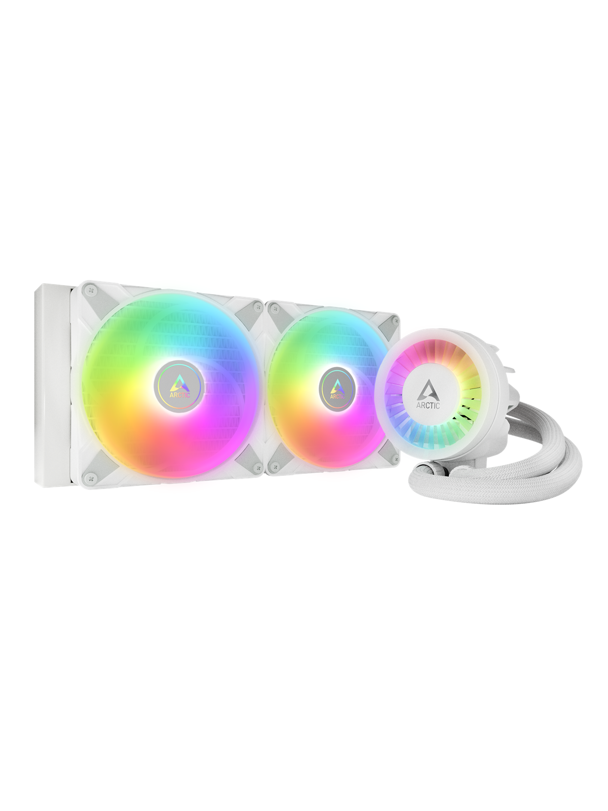 Arctic Liquid Freezer III 280 A-RGB - White - CPU-Wasserkühlung - Max 23 dBA