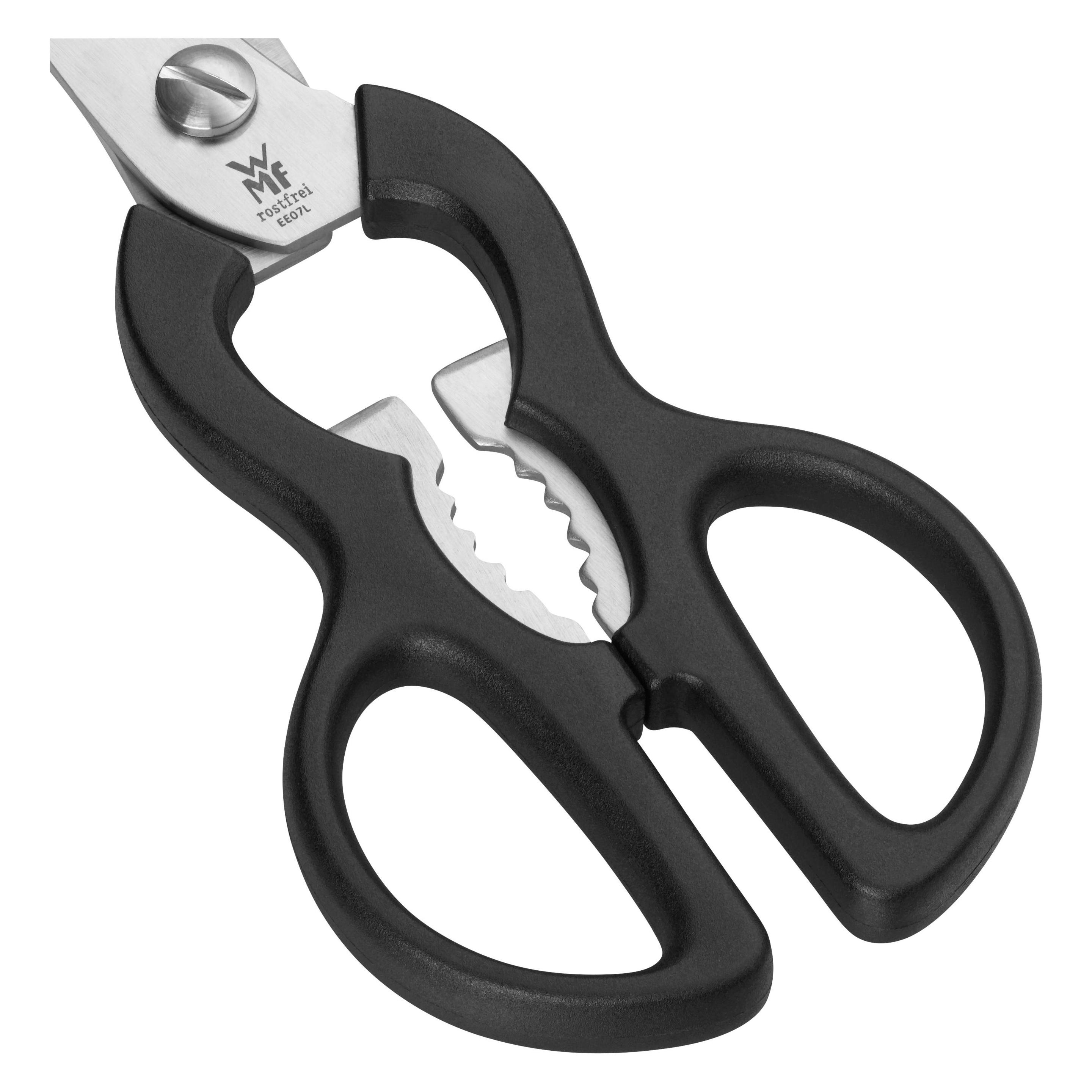 WMF Küchenschere Haushaltsschere Allzweckschere 21cm Sägeschliff Softgriff (21 cm) (1882469990)