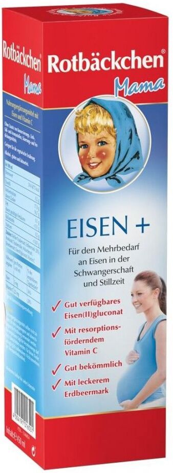 Rabenhorst Rotbäckchen Mama Eisen+ Saft