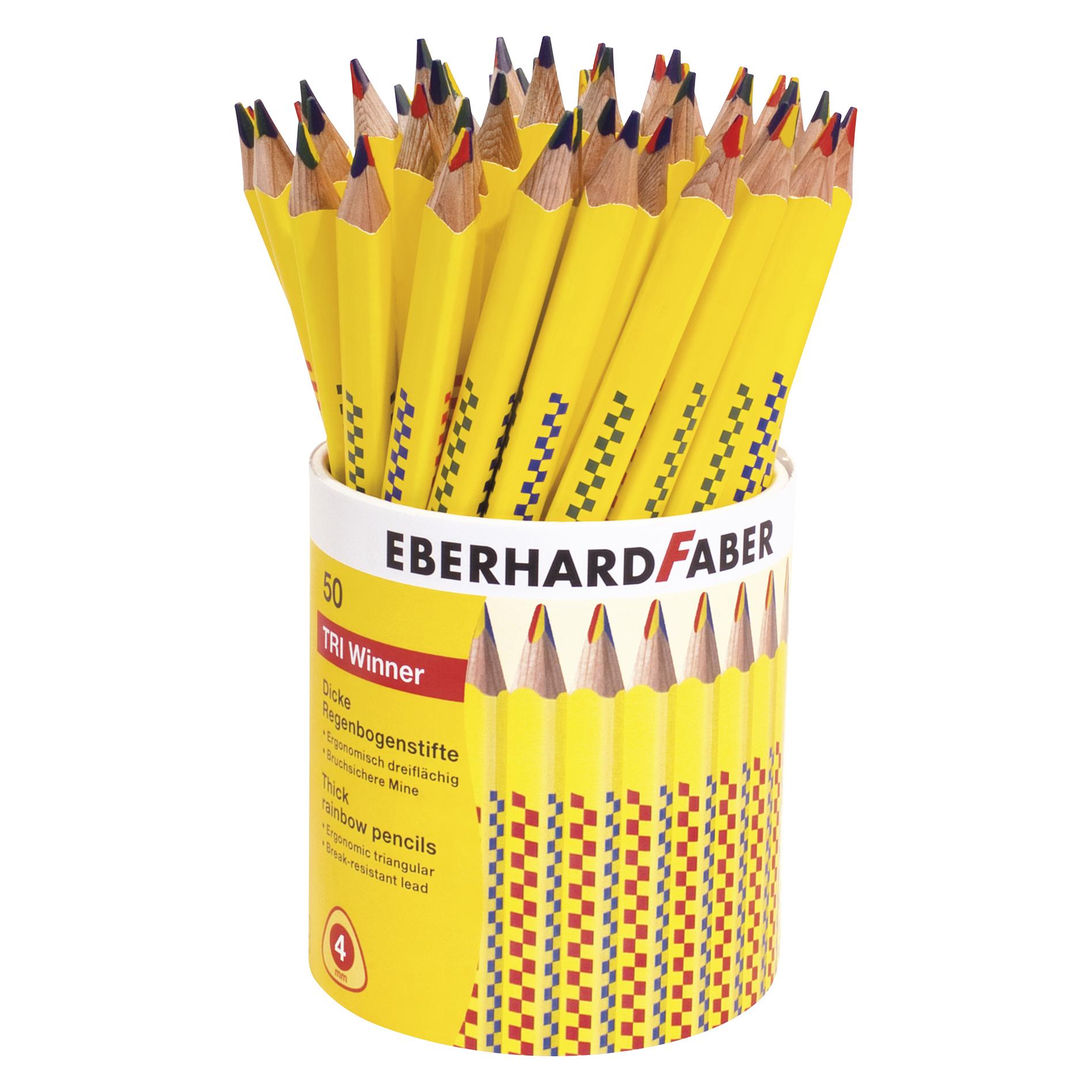 EberhardFaber Buntstift TRI Winner Regenbogen 50er (50x) (517450)