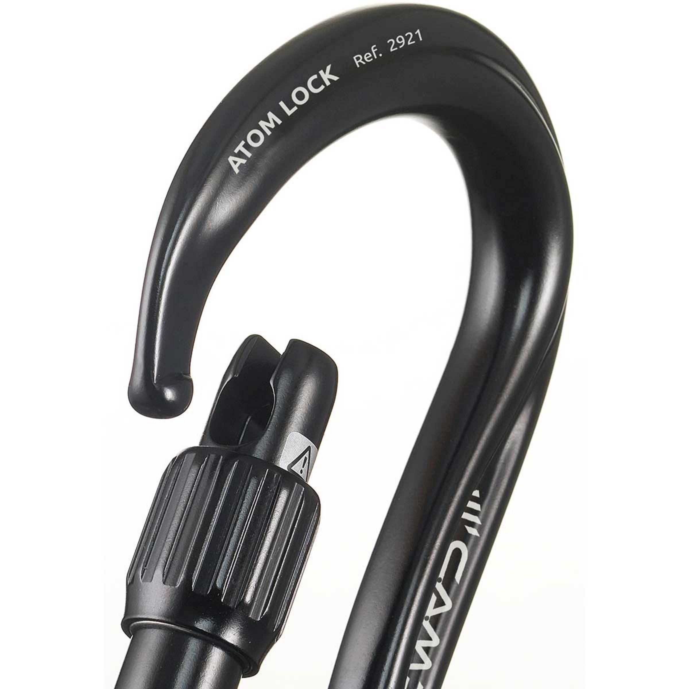 Camp Atom Lock Karabiner Karabiner schwarz Alpinklettern | Sportklettern