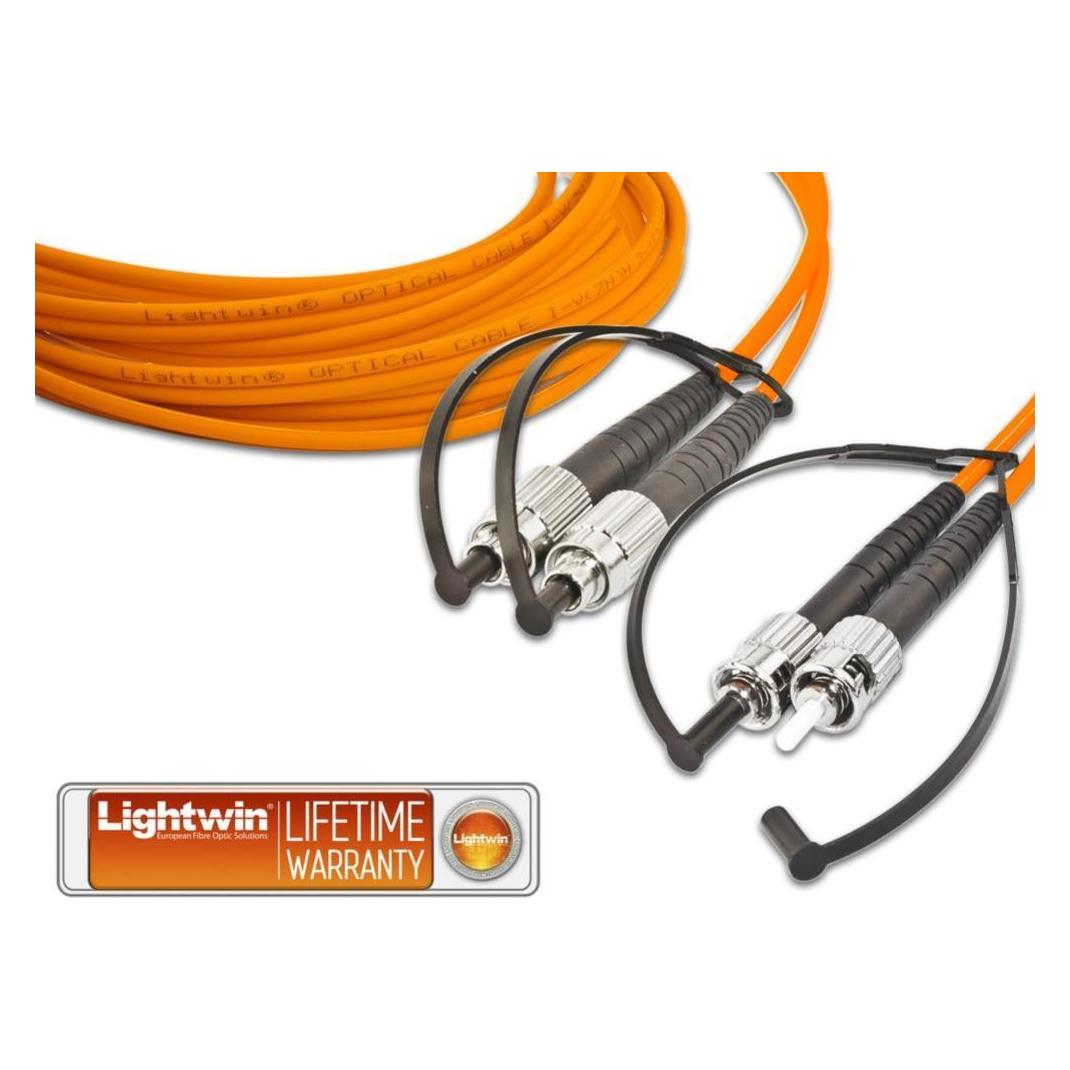 Wirewin High Quality Duplex LWL Patchkabel, MM OM2, FC (LDP-50 FC-ST 5.0)