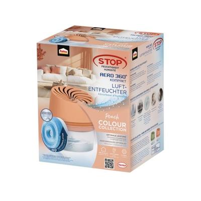 Pattex Luftentfeuchter, BAD 360° Kompaktgerät und 450 g Tab, pfirsich, 9H BADP3