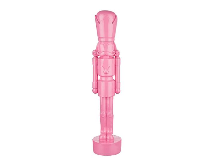 Butlers Nussknacker James, Pink, Stein, 11x54x11 cm, Dekoration, Weihnachtsdekoration