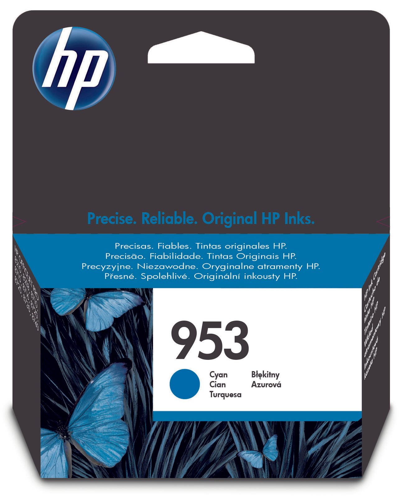 HP Inc. HP Original 953 Druckerpatrone - cyan (F6U12AE) F6U12AE#BGX