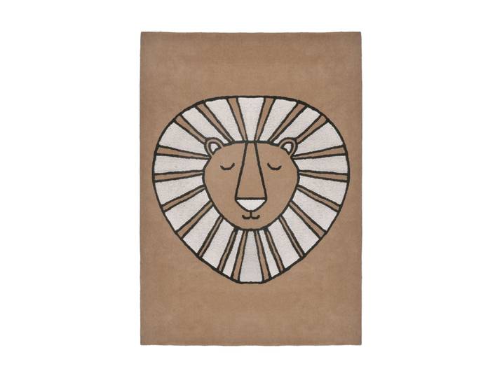 Scandi Living Roar Wollteppich 170x240 cm Sand