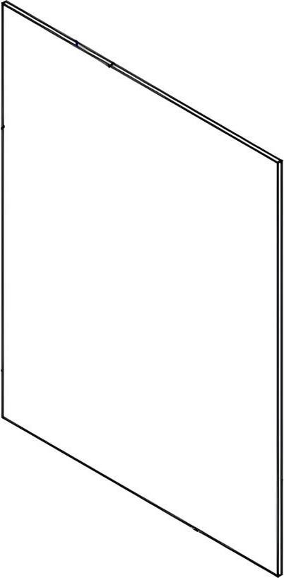 Klover Origineel Keramisch Glas voor Diva Slim Oven, 401,5 x 309 x 4 mm