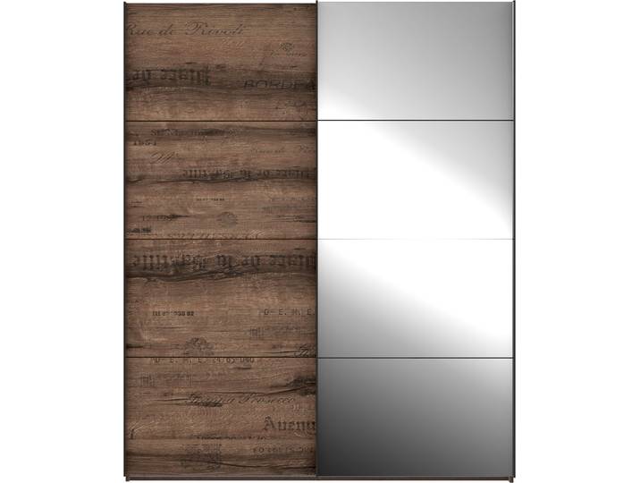 JESOLO Schiebetürenschrank, Material Dekorspanplatte