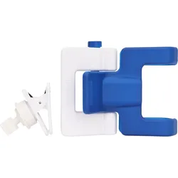 Selfie Golf Smartphone Halterung, blau/weiss
