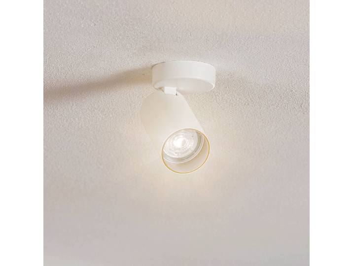 Deckenstrahler Mono I weiß, innen gold, 1-fl. Nowodvorski Lighting, dimmbar, weiß / opal, für Wohn- / Esszimmer, Metall, Modern, Strahler