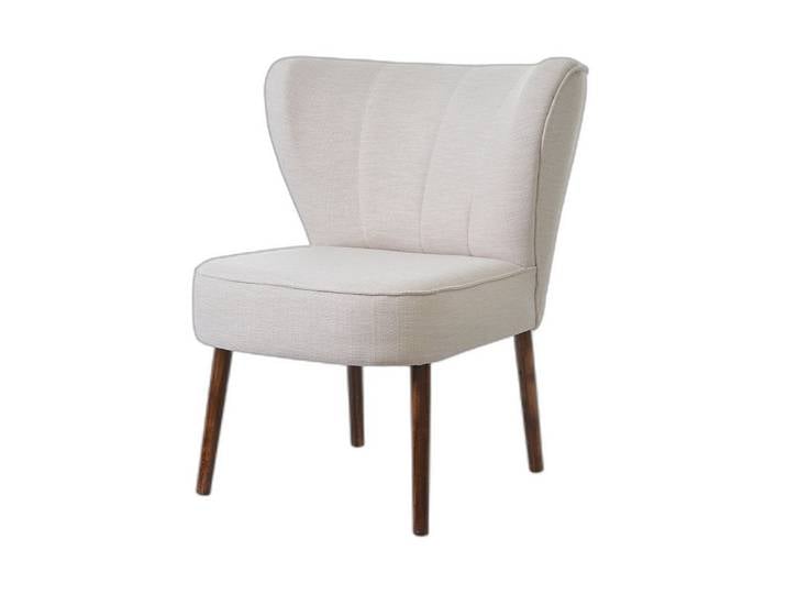Xlmoebel Cocktailsessel Beige Polstersessel aus Textil mit modernem Design (1-St., Cocktailsessel), Hergestellt in Europa