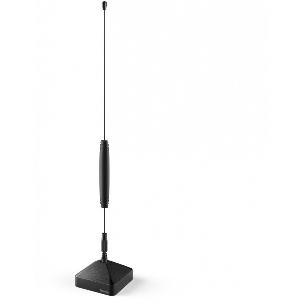 Hama Basic Binnenantenne Zwart 1,45 m 87,5 - 1479,5 MHz DVB-T DVB-T2