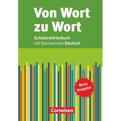 Von Wort zu Wort. Schülerwörterbuch, Taschenbuch von Werner Bentin,Christina Scheuerer,Hans Peter Thiel, Cornelsen Verlag