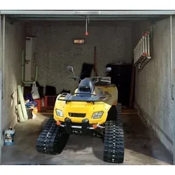 Scheurich Garagentorplane Snowmobil, für Schwing- und Sektionaltore