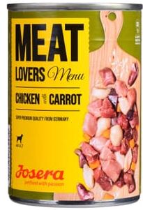 Josera Cão Adulto Meat Lovers Frango Com Cenoura 400g