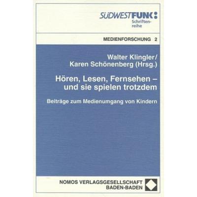 Hören, Lesen, Fernsehen - und sie spielen trotzdem, Taschenbuch von , Nomos, 978-3-7890-4396-3
