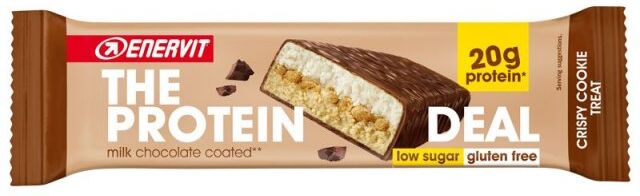 Enervit Protein Deal Crispy Cookie Treat Barretta da 55 g