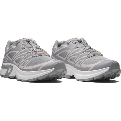 Sneaker SALOMON "XT-EVR", Herren, Gr. 44,5, grau (alloy, weiß, alloy), Synthetik, Textil, Schuhe Sneaker, vom XT-6 inspiriert