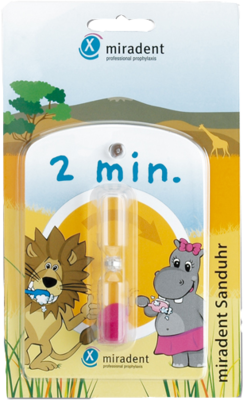 Hager Pharma GmbH MIRADENT Kinder-Zahnputzuhr Sanduhr 1 St 00845996