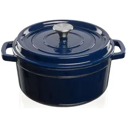 Grand Feu Casserole Topf, Pfanne + Kochtopf, Blau