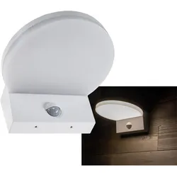 ChiliTec LED Wandleuchte "TORTUGUERO" IP65 15W, 1526lm, 140° Bewegungsmelder, 3000K