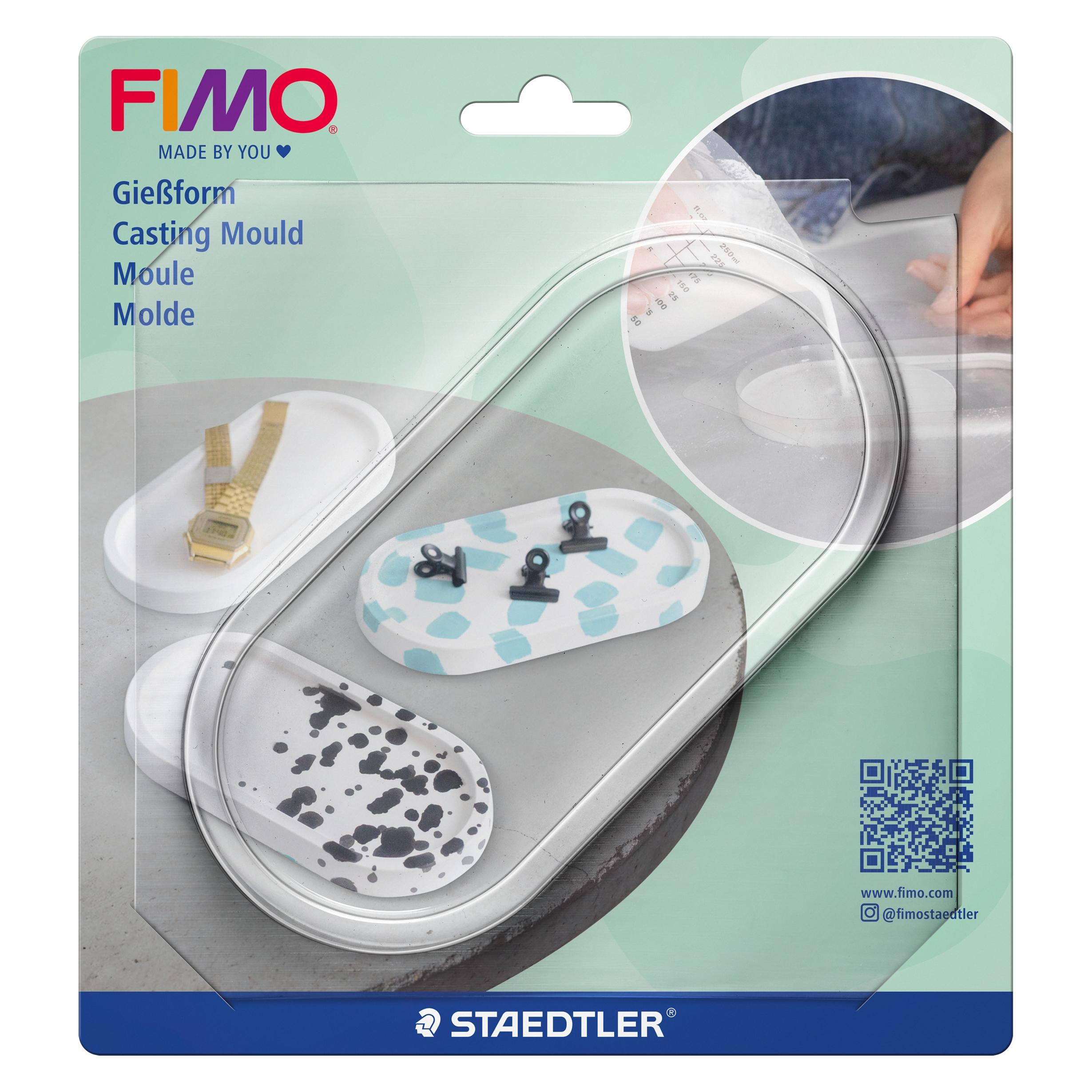 Fimo Giessform Schale oval (8742 55)