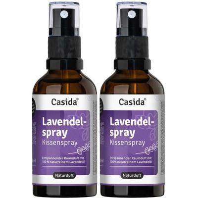 Lavendelspray Kissenspray mit Lavendelöl 2x 2x50 ml Spray
