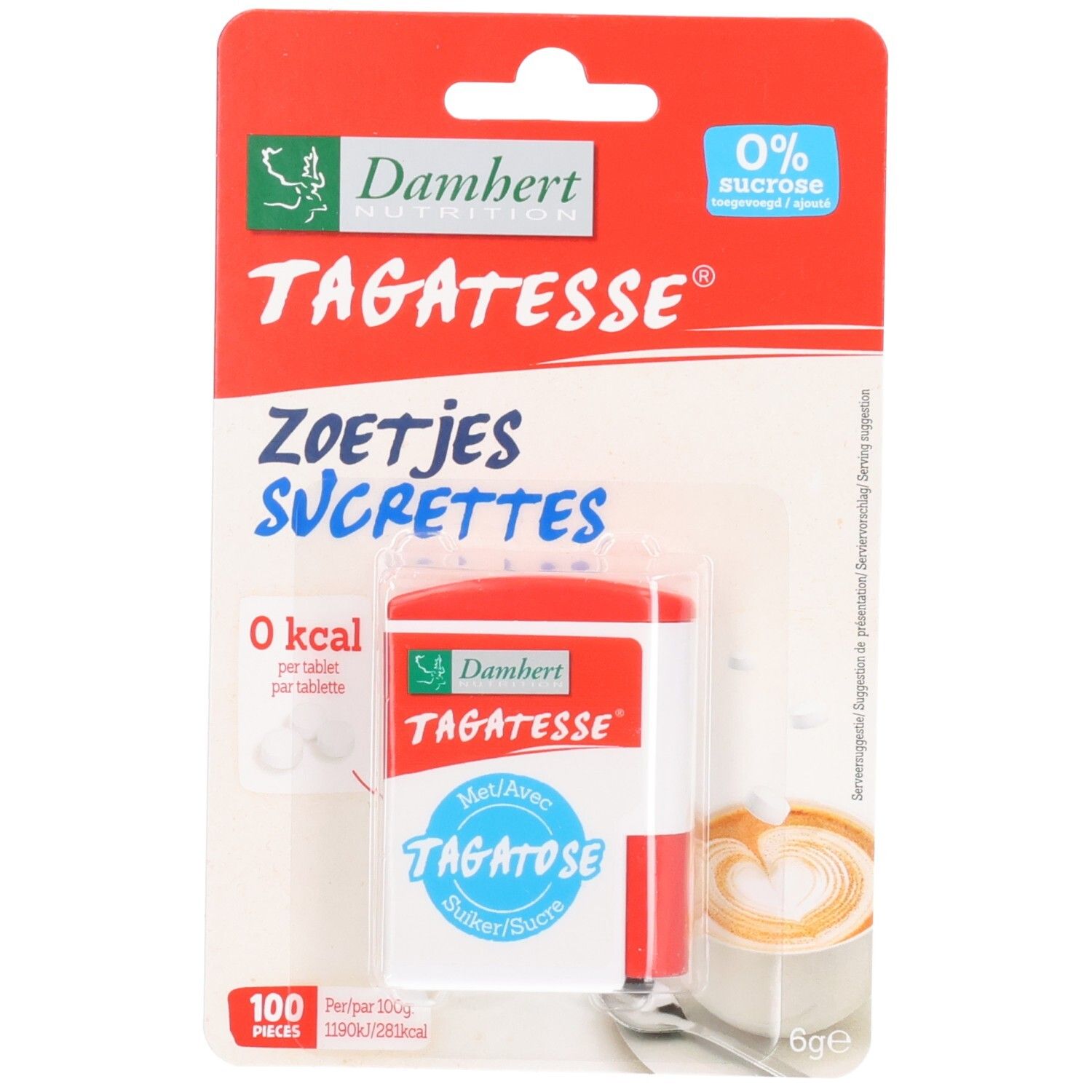 Damhert Tagatesse Dispenser 5 g Tabletten