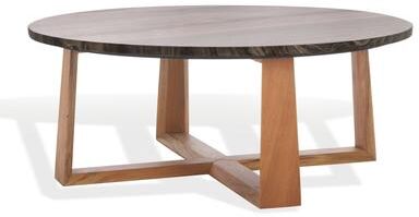 "SAFAVIEH Couture Trenton 38-Inch Round Marble Coffee Table, Modern - 38"" W x 38"" D x 15"" H"