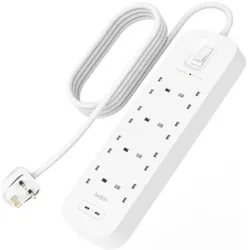 Belkin, Steckdosenleiste, Surgemaster Überspannungsschutz (8x, CEE 7/3, 2 m)