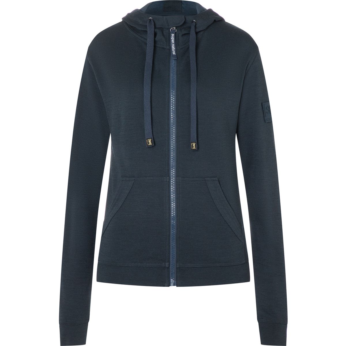 Super.Natural W Solution BIO Hoodie blueberry (W01) M SNW022330W01M