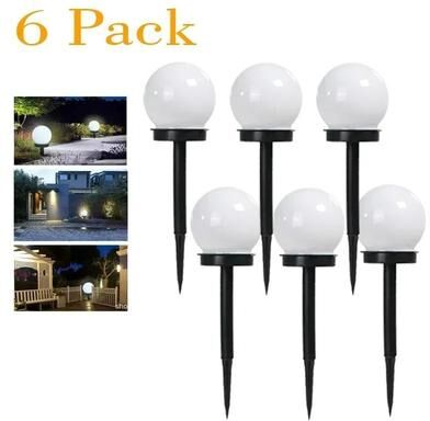 Uplift Essentials Solar Landscape Pathway Lights (6 Piece Set) Solar Landscape Pathway Lights (6 Piece Set)