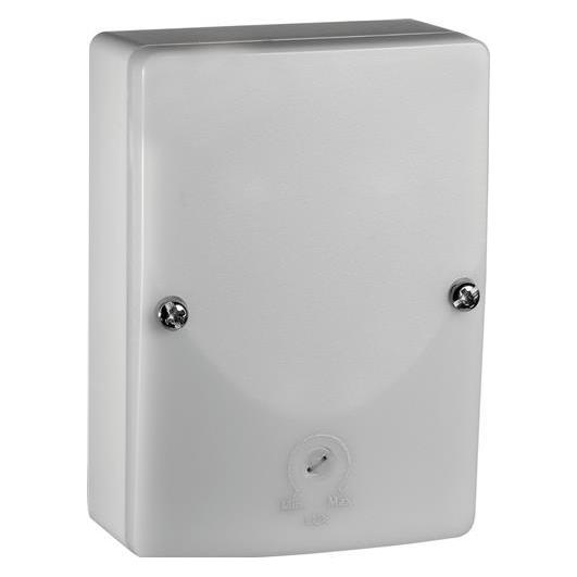 Servodan NIKO Skimmerrelais Minilux IP543-300 lux, 16A230V ACHöhe 95 mm, Breite 68 mm, Tiefe 38 mm, weiss (41-048)