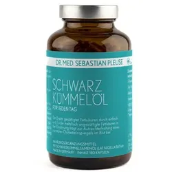 Dr. med. Sebastian Pleuse Schwarzkümmelöl 180 Kapseln für 90 Tage