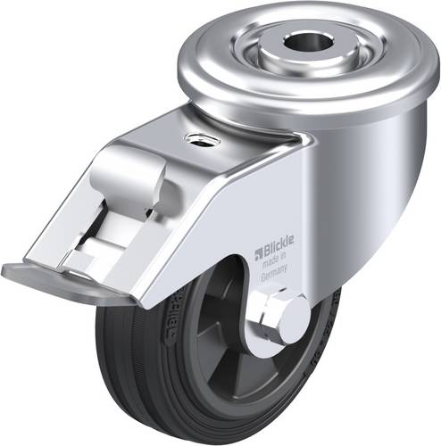 Blickle 613976 LER-VPP 80R-FI Lenkrolle mit Feststeller Rad-Durchmesser: 80mm Tragfähigkeit (max.): 50kg 1St.