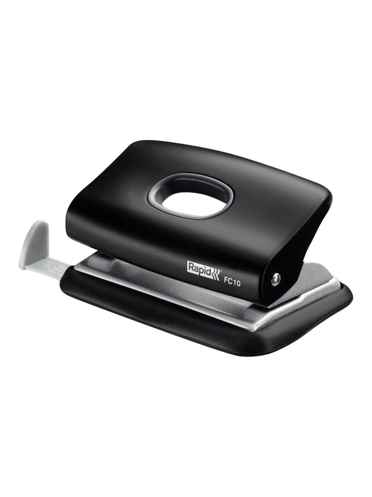 Rapid Mini Locher FC10 Schwarz