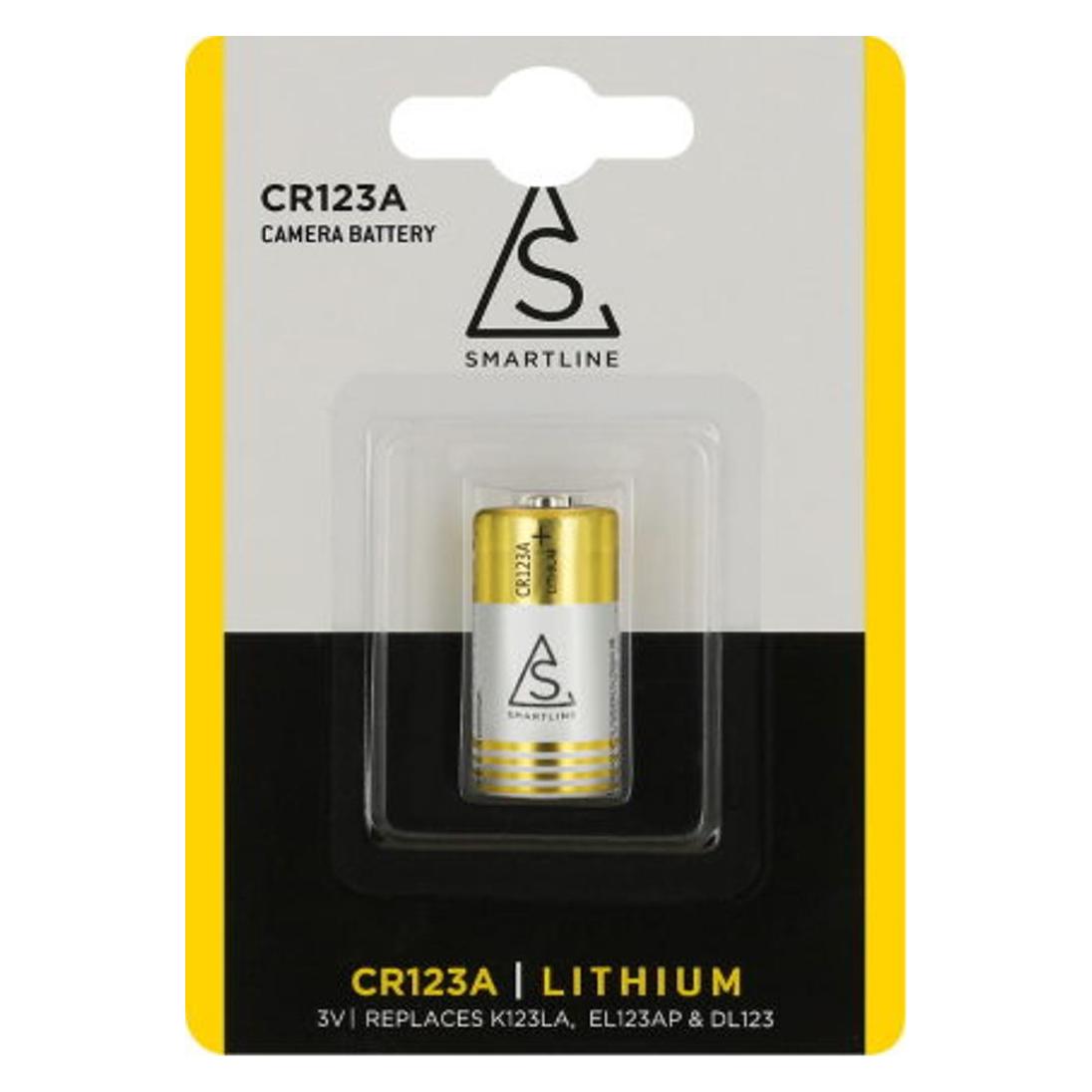 NoName CR123A 1-pack SMARTLINE (1 Stk.) (CR123A_SMA1P)