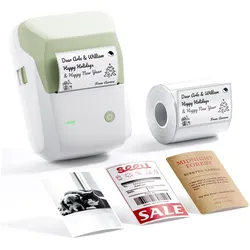 Niimbot B1 Pro Thermal Label Printer (300 dpi), Etikettendrucker, Grün