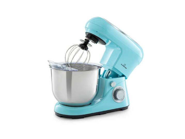 Klarstein Küchenmaschine, 1300 W, 5 l Schüssel, Knetmaschine Teigmaschine Teigknetmaschine Rührmaschine Standmixer