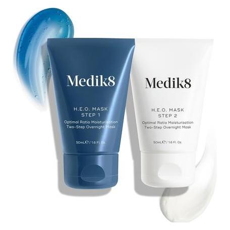 Medik8 H.E.O Optimal Ratio Moisturisation Two-Step Overnight Hydrating Face Mask Skincare Treatment (100 ml) (P10303)