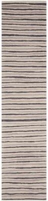 Martha Stewart by SAFAVIEH Hand Drawn Stripe Wool/ Viscose Rug