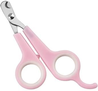 Happy Pet Pantry SafeGrip Precision Pet Nail Clippers For Cats & Small Dogs pink