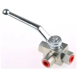 RS PRO, Ventil, 3-Wege-Kugelhahn 1/4"