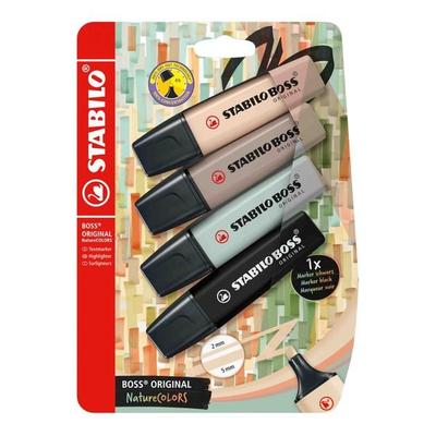 STABILO Textmarker BOSS ORIGINAL NatureCOL.