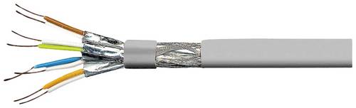 Value 21.99.1800 Installationskabel CAT 8.1 S/FTP Grau 100m